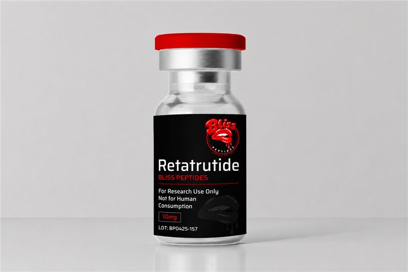 RT-10 (Retatrutide) research peptide vial
